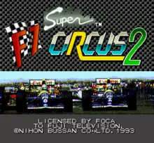 Image n° 1 - screenshots  : Super F1 Circus 2